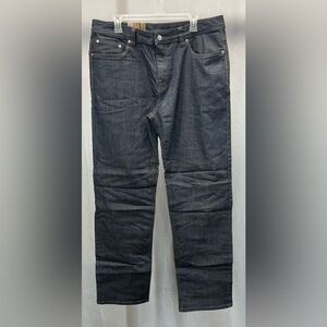 Prana Bridger Men's Relaxed Fit Dark Blue Jeans 36x32